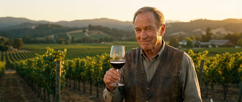 Dan Duckhorn: Il Padre del Merlot in Napa Valley e l'Eredità Immortale di Duckhorn Wine Company 1 Portrait of Dan Duckhorn in a vineyard