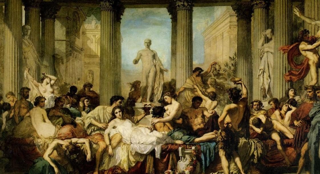 Storia Del Vino 57 caduta crollo impero romano