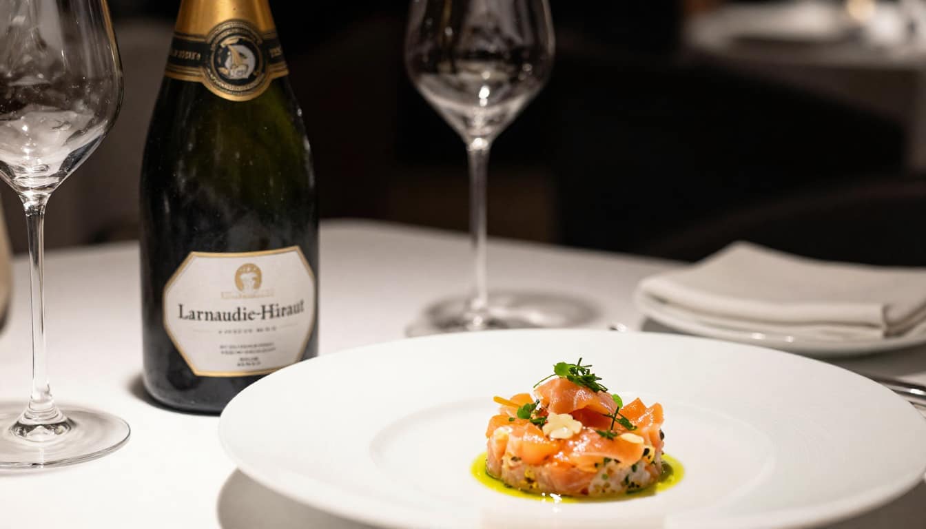 Abbinamento gastronomico Indispensabili Metodi: Il Larnaudie-Hirault Champagne Premier Cru Abbinamento gastronomico Indispensabili Metodi: Il Larnaudie-Hirault Champagne Premier Cru