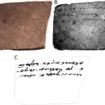 Ostracon - "Invia subito Vino" scrive un soldato di 2000 anni fa! 3 archeologi vino e bere vino in israele scoperto soldato