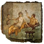 Vino dei Romani: storia e cultura antica 3 Affresco-scene-da-un-banchetto-a-Ercolano