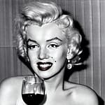 Marilyn Monroe e il Vino 7 marilyn monroe e il vino drinking wine 2