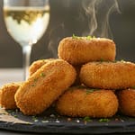 Crocchette di Cozze e Vino: Il Segreto per un Aperitivo che Nessuno Dimenticherà 3 Crocchette di cozze al vino bianco