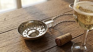 Home 17 tastevin e calice di champagne