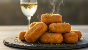 Crocchette di cozze al vino bianco