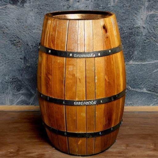 Storia Del Vino 30 barrique di legno wooden