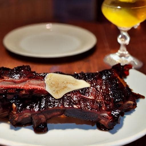 Storia Del Vino 43 chamois ribs with grappa