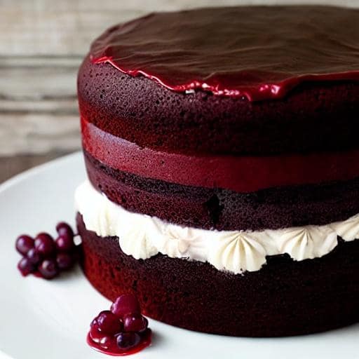Storia Del Vino 49 torta al vino rosso red wine cake