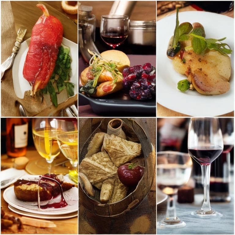 Storia Del Vino 57 food and wine pairings