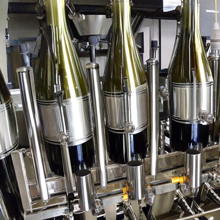 Storia Del Vino 60 wine bottling and infilling inbottigliamento del vino