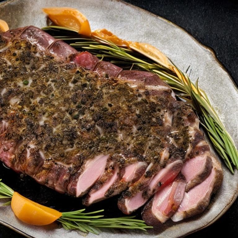 Storia Del Vino 45 Arrosto di lepre al Gin