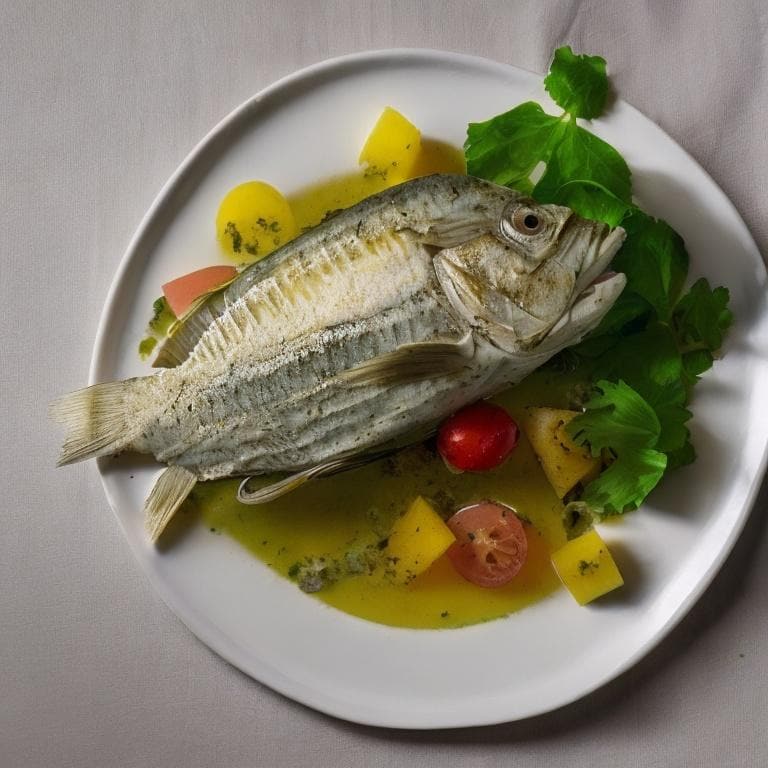 Storia Del Vino 43 grouper in biancolella wine white cernia al biancolella