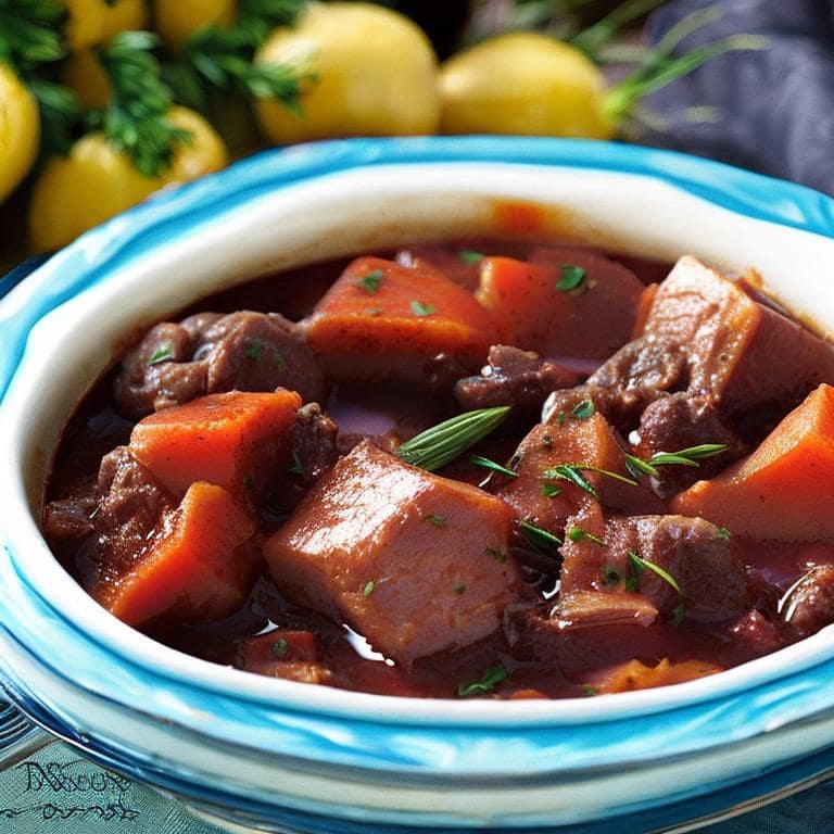 Storia Del Vino 54 stracotto di vino rosso